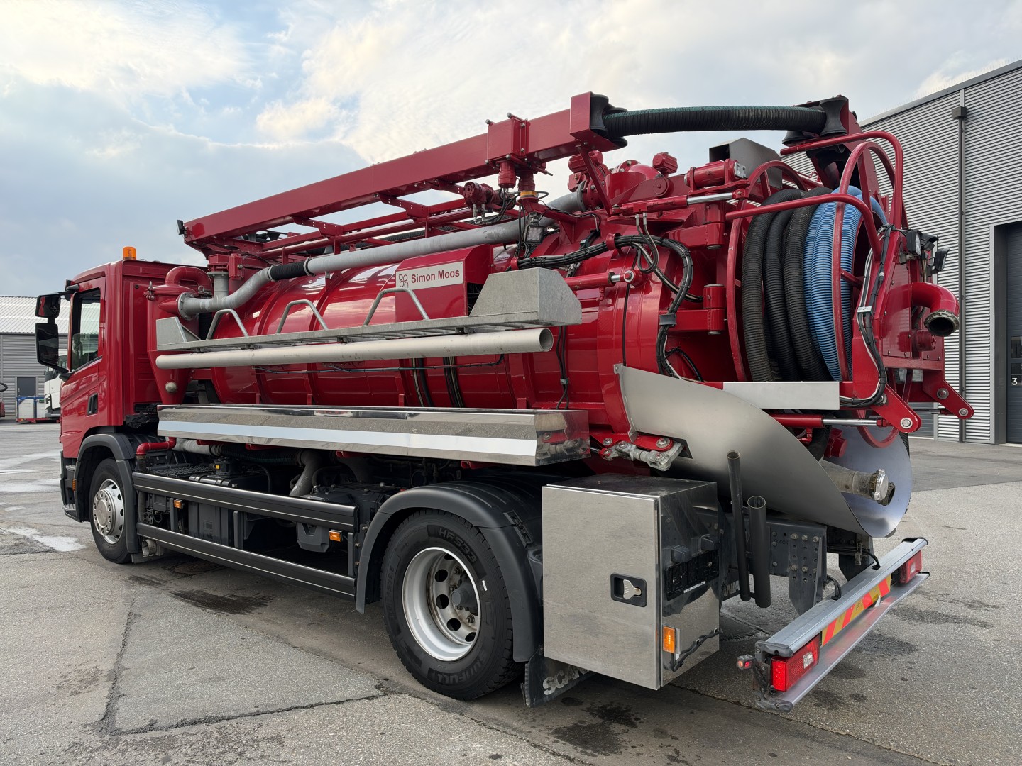 Scania P280 4x2 Simon Moos SLS1648 8.000 l. Kombi