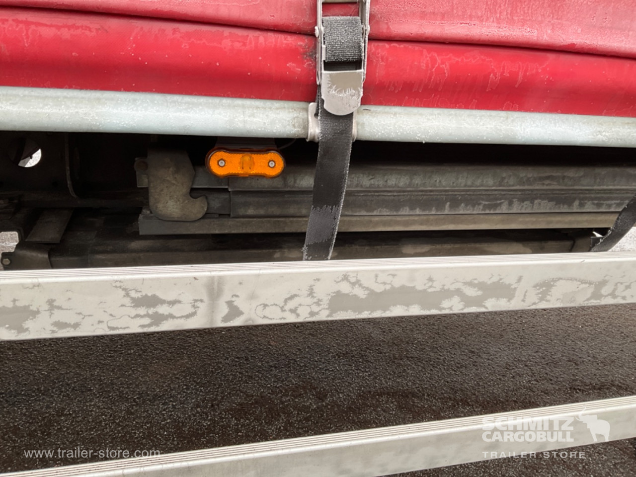 Semi Curtainsider Standard Holder til gaffeltruck