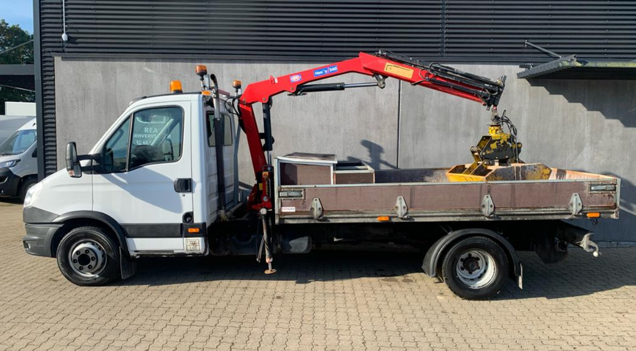 Iveco Daily 70C17C lad/kran