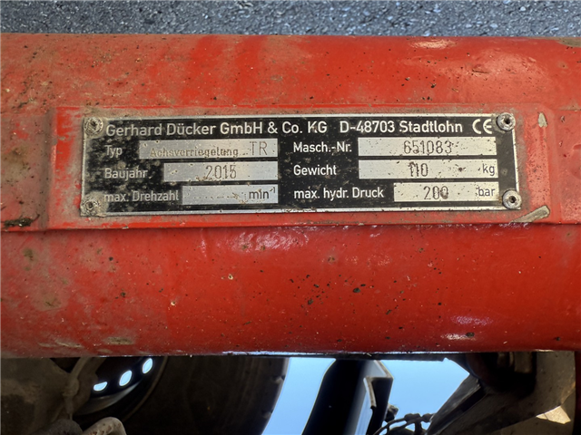 Unimog U500 4x4 / Dücker Tip / Sug / Slagleklipper