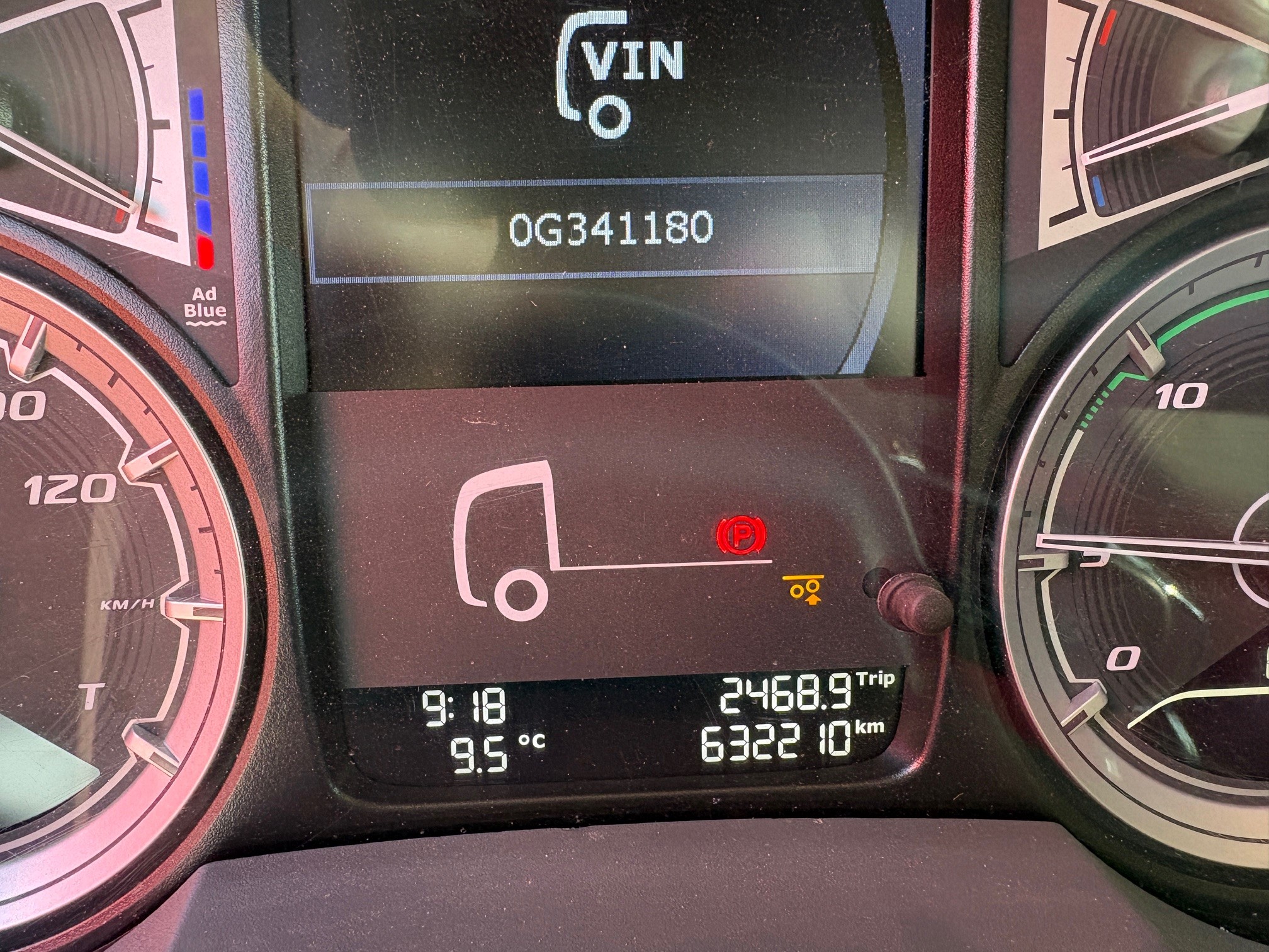 DAF XF 530 FTN 6x2/4 hydraulik trækker