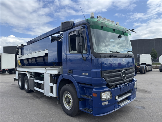 Mercedes Actros 2636 6x4 RHD Hvidtved Larsen Flexline 312