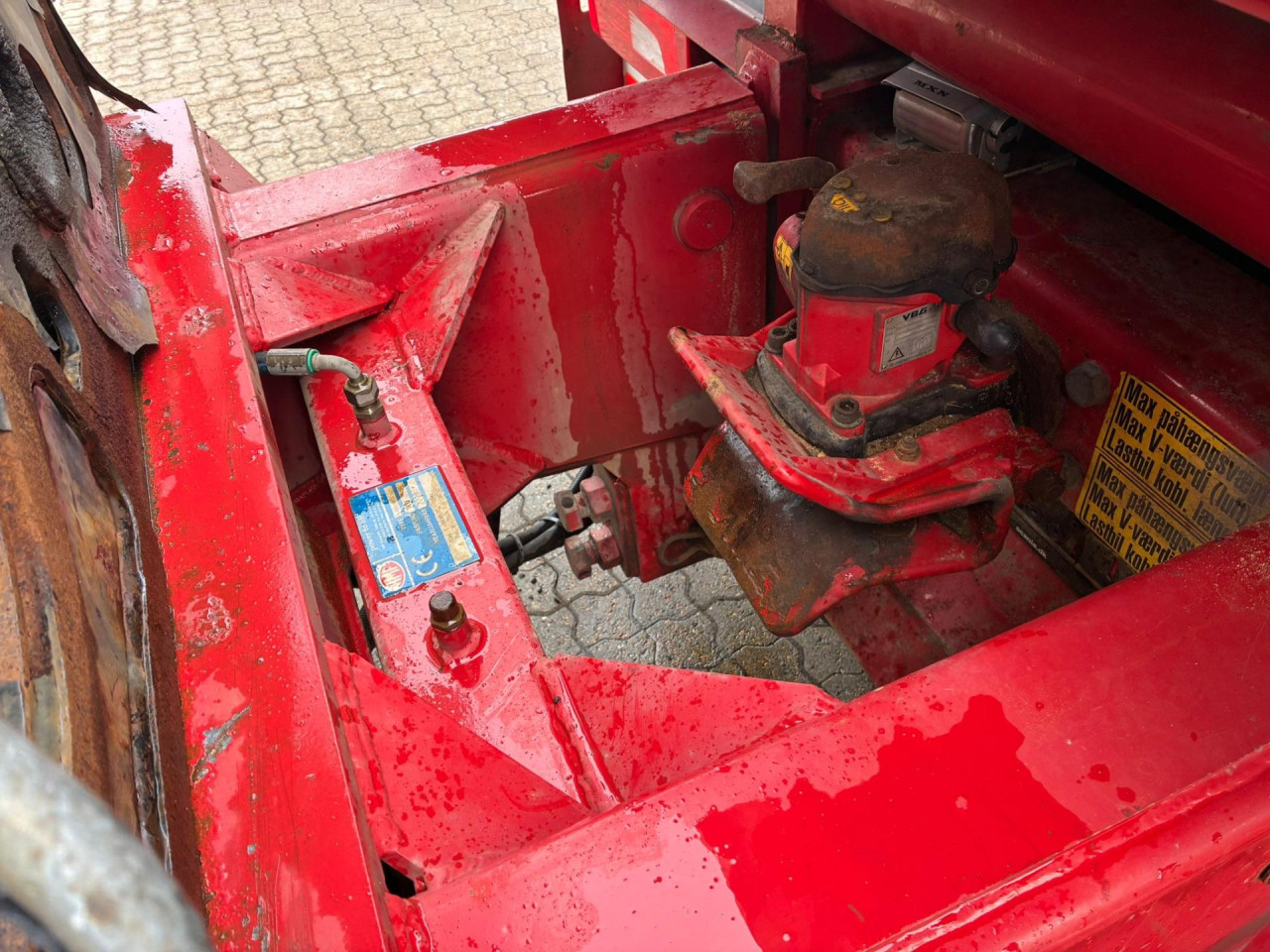 Scania R 650 B8x4NB Tip - HMF kran 2620