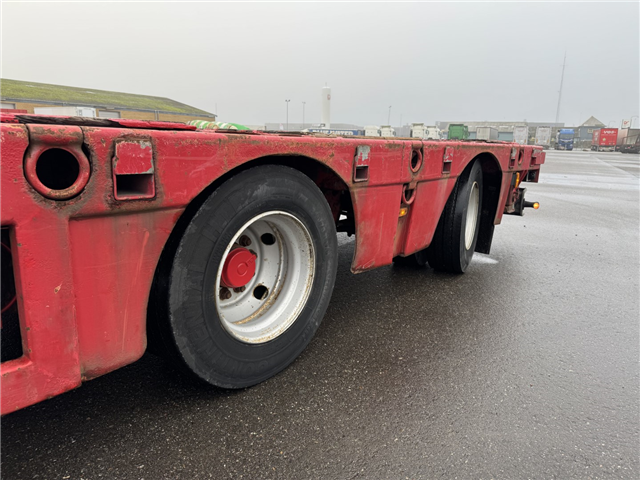 B-XL 4,5 m. 2 akslet Udtrækstrailer
