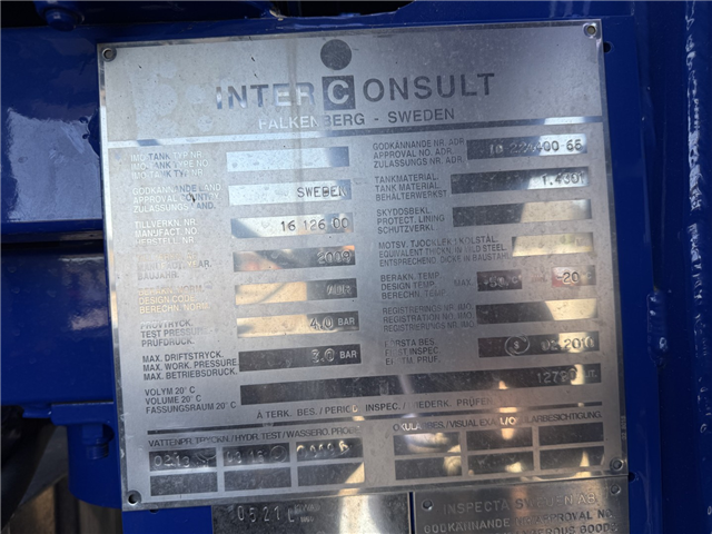 Volvo Volvo FM420 EEV 6x2*4 Interconsult 12.700 l. Rustfri