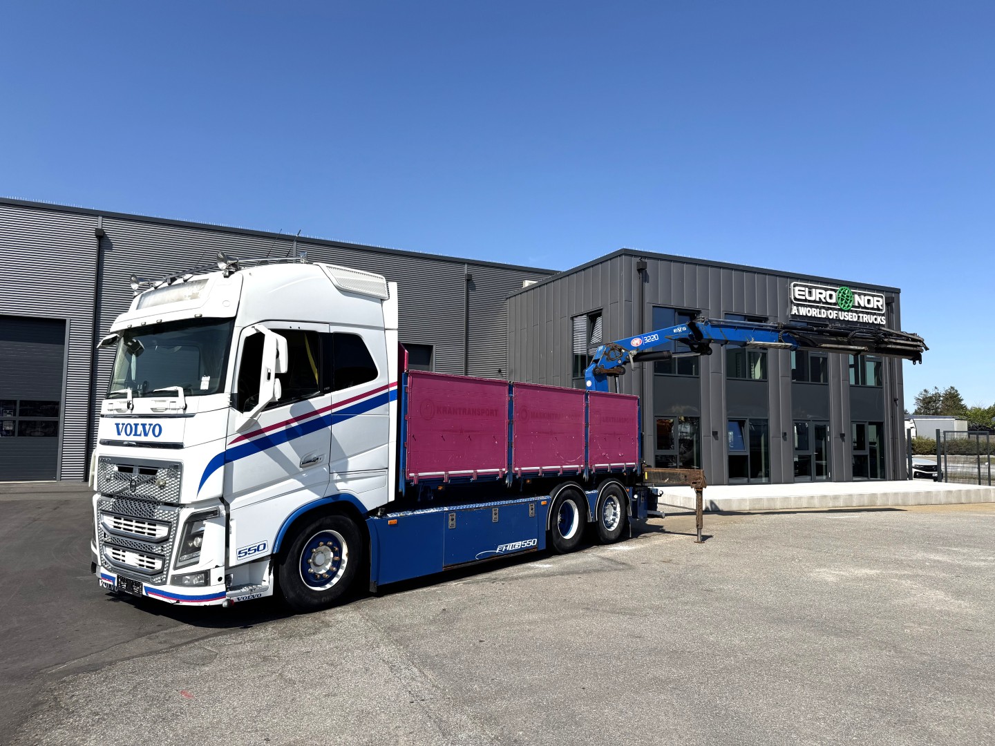 Volvo FH16/550 6x2*4 HMF 3220K4 Euro 6