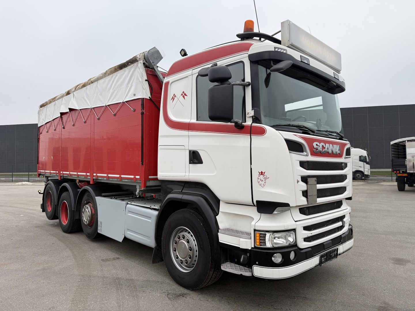 Scania R520 8x2/4 Euro 6 Tipper med EcoTop