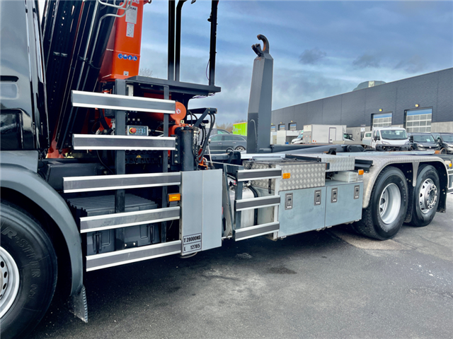Scania P360 VDL Kroghejs med Atlas 206.3E kran