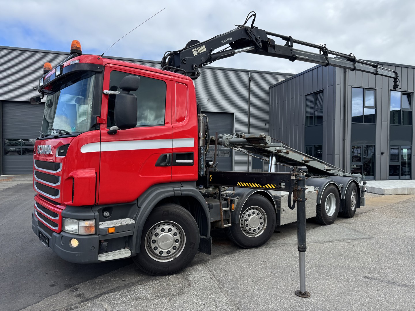 Scania G480 8x2*6 Hejs / Kran Hiab XS166-4