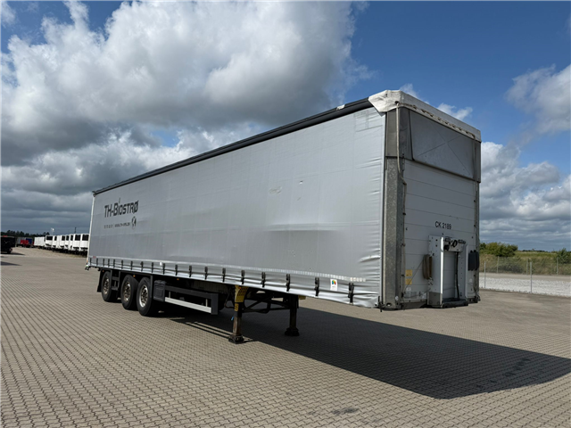 Schmitz 3 aks. gardintrailer m. truckbeslag