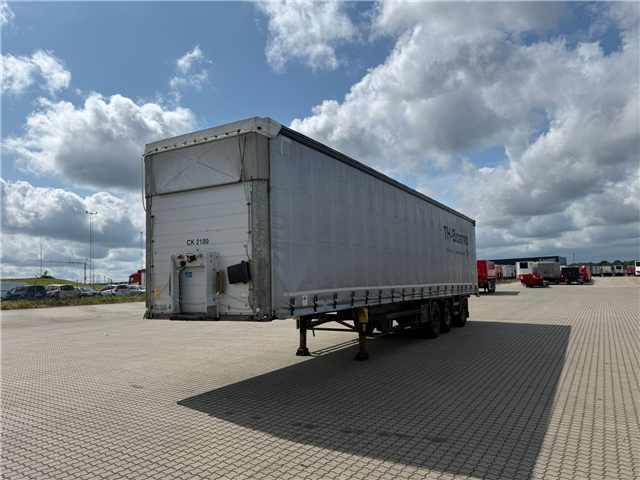 Schmitz 3 aks. gardintrailer m. truckbeslag