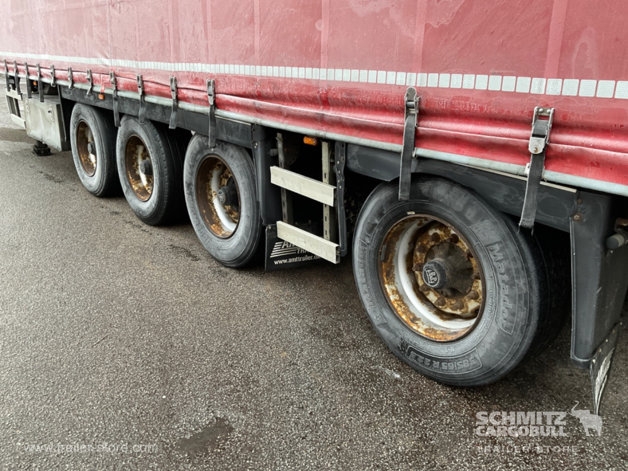 Semi Curtainsider Standard Holder til gaffeltruck