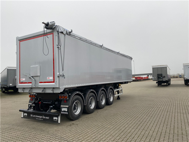 Carnehl 4 aks. 60M3 Tiptrailer m. nedfældbare sider Tip