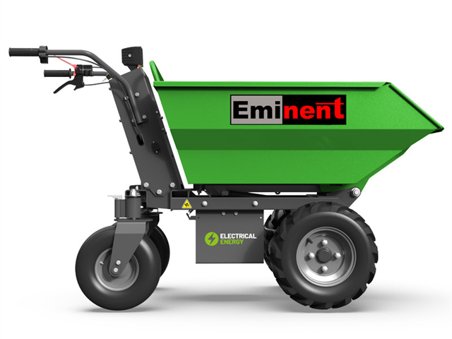 Eminent Motorbør - batteridrevet - hydraulisk tip