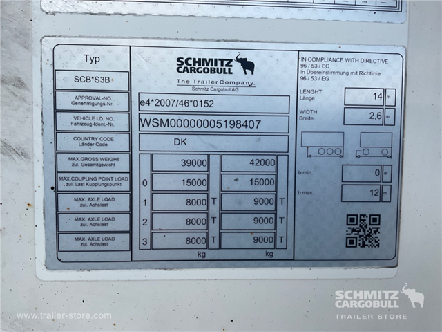 Schmitz Semi Reefer Standard Dobbeltdækk