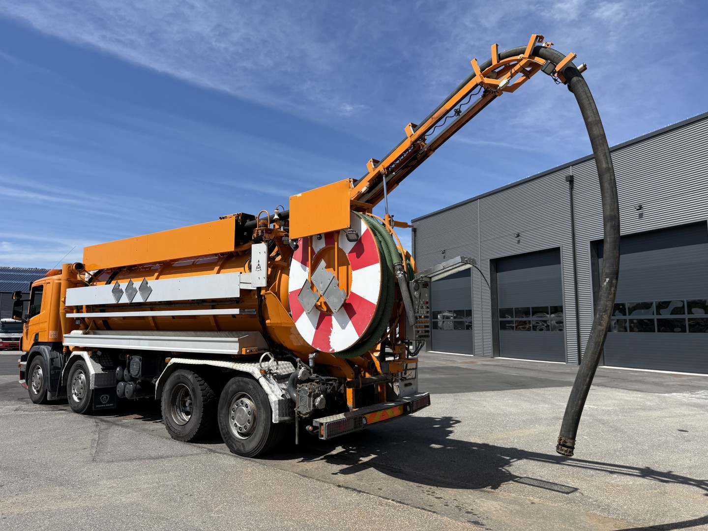 Scania P380 8x2*6 Hvidtved Larsen Flexline 414