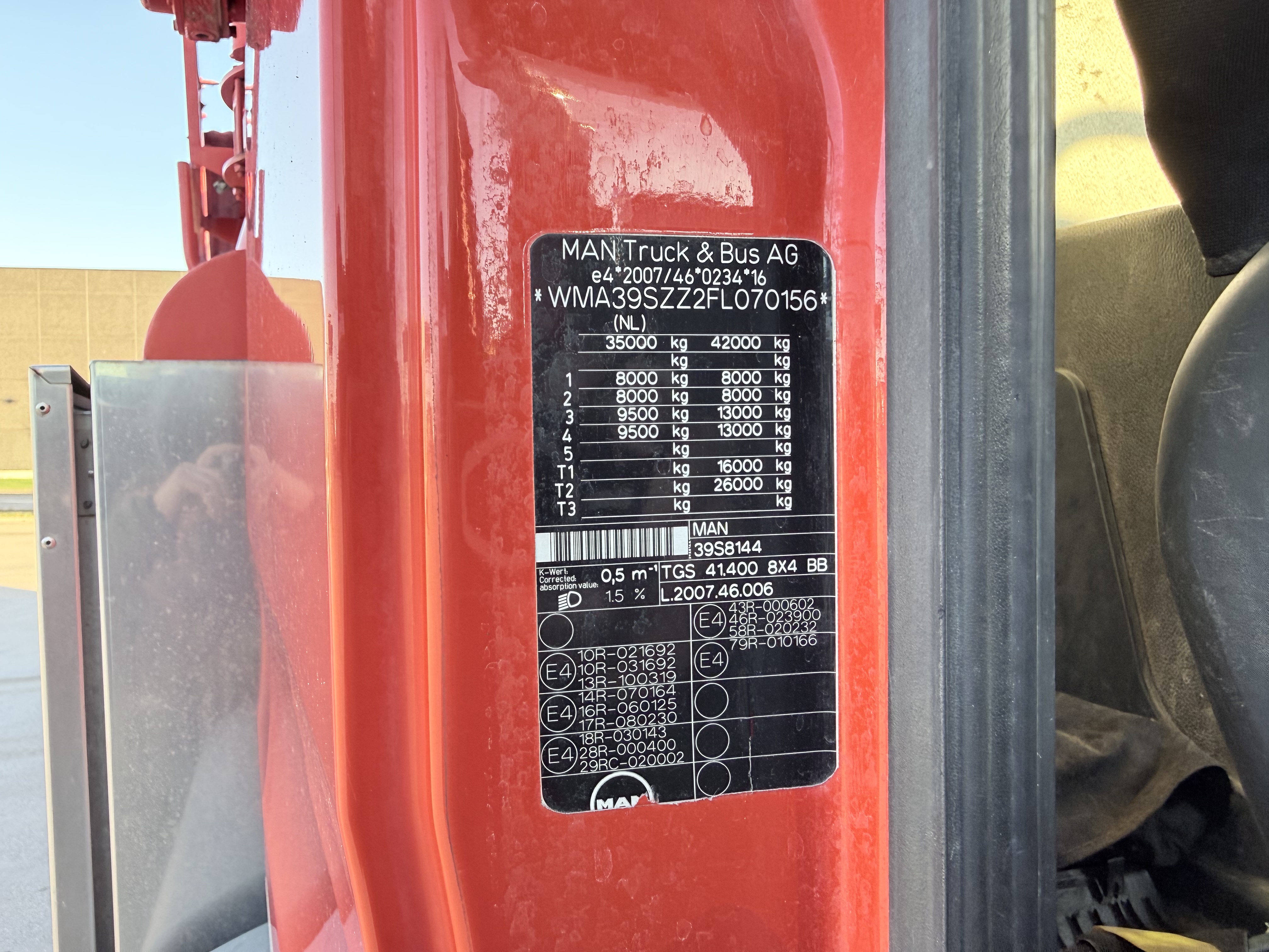 MAN TGS 41.400 8X4 BB Naaktgeboren VP-8000 - 14.000 L