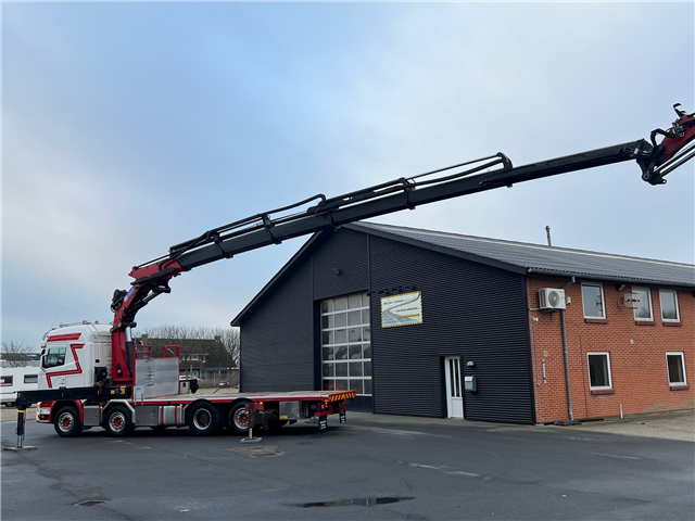 Scania R580 8X2*6 HMF 6020 OK6 + Jib