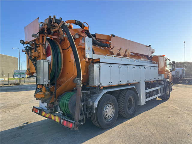 Scania P400 6x2*4 Hvidtved Larsen Flexline 310