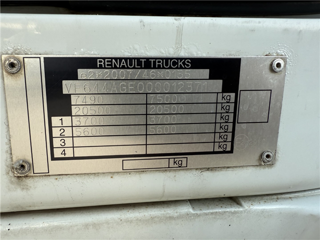 Renault Midlum 220 DXI 4x2 6,0 m Lukket Kasse