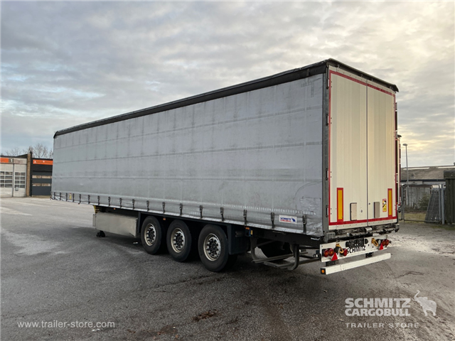 Schmitz Semi Curtainsider Standard , Foldedør højre