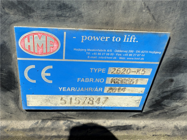 MAN TGS 26.400 6x2 / HMF 2620 K5 / MOTORSKADE