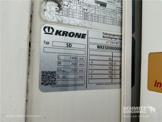 Krone Semi Reefer Standard Lift