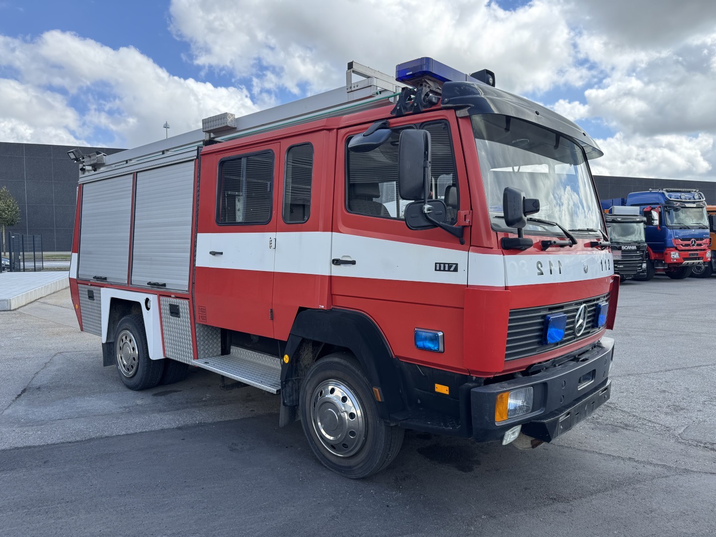 Mercedes 1117 4x2 Autosprøjte / Brandbil