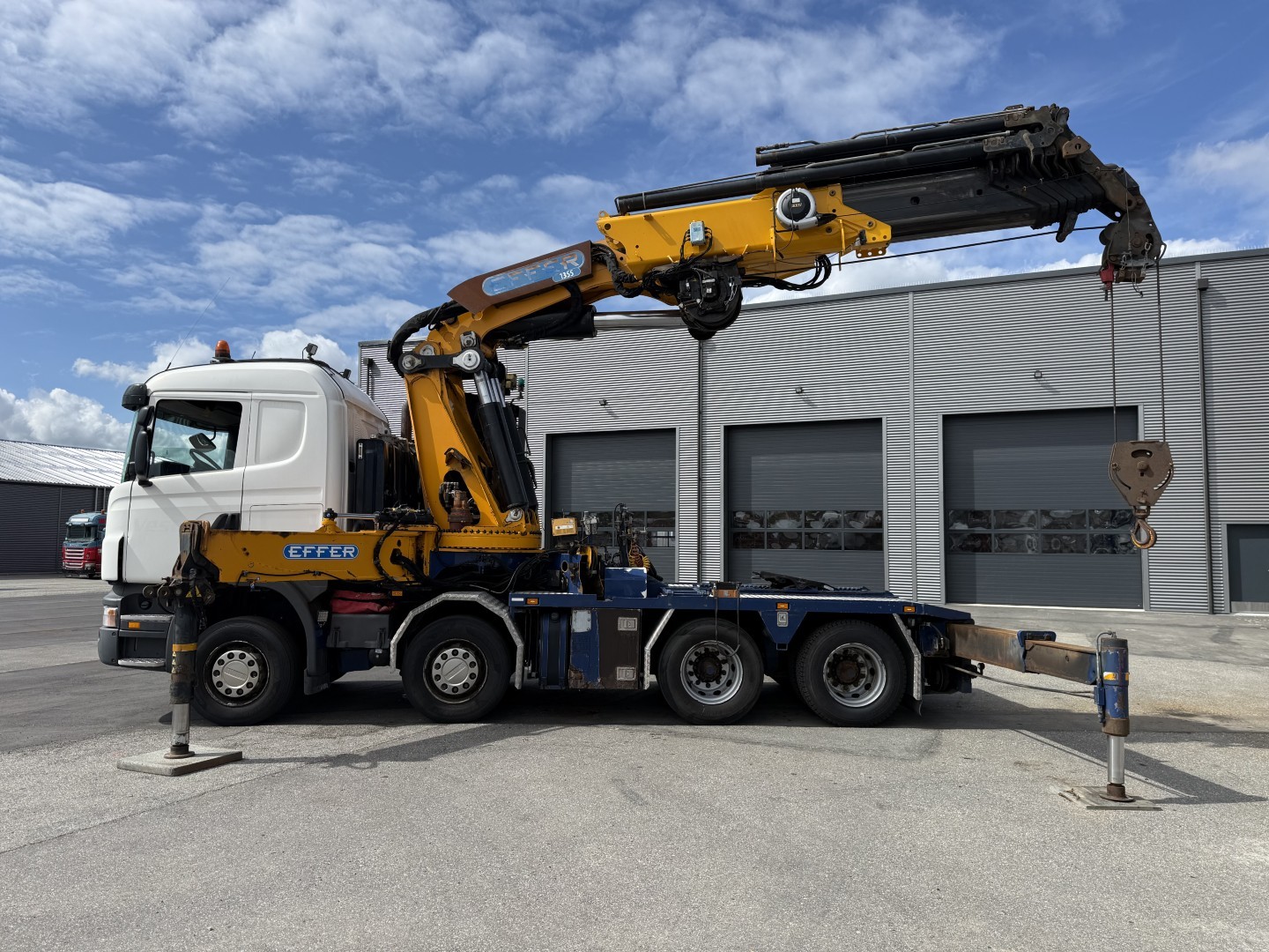 Scania R500 8X4 EFFER 1355 8/S m/spil Euro 5