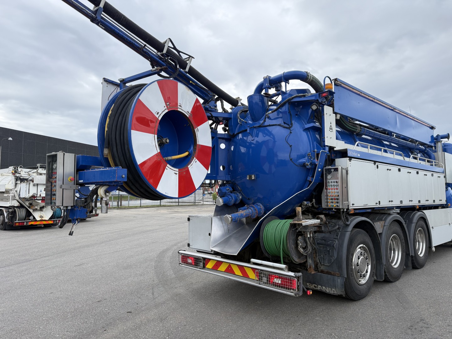 Scania R520 V8 Hvidtved Larsen RECycler 414 Euro 6