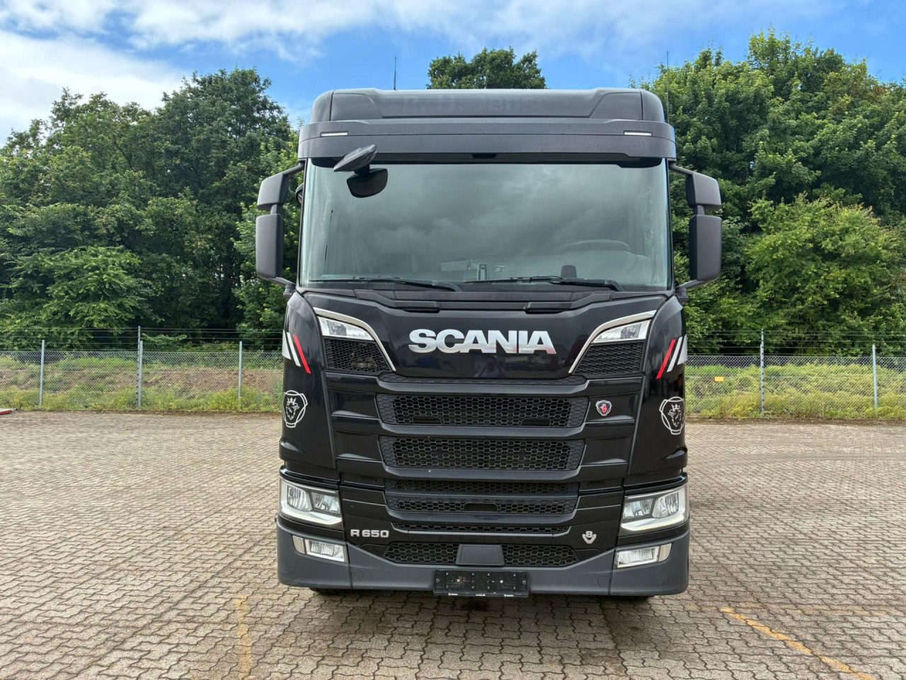 Scania R 650 B8x4NB Tip - HMF kran 2620
