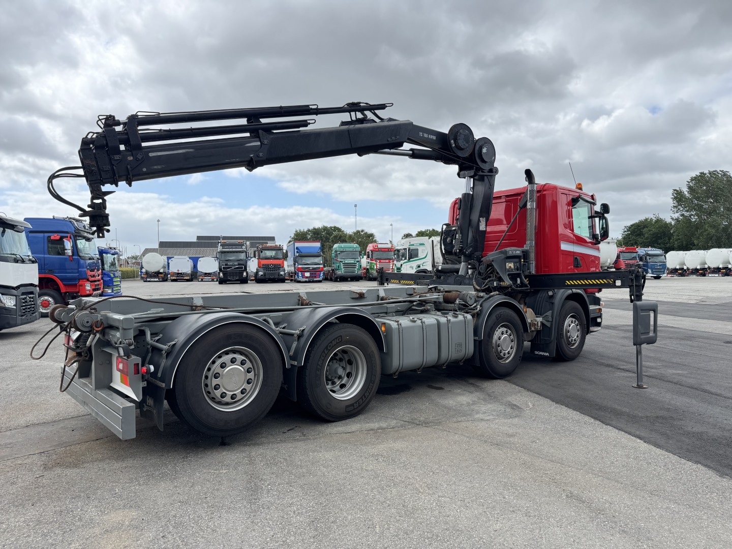 Scania G480 8x2*6 Hejs / Kran Hiab XS166-4