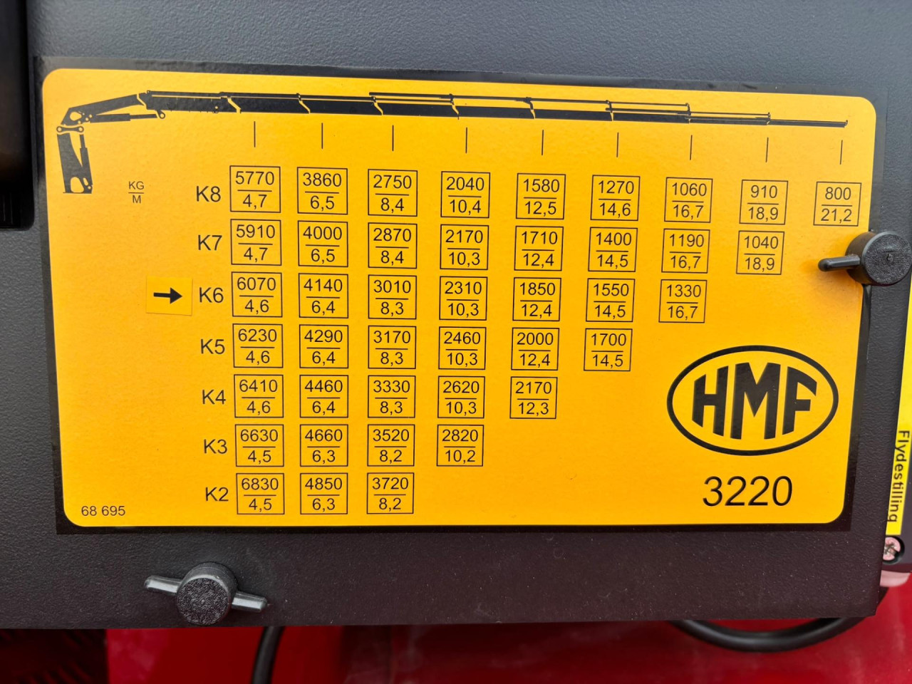 Scania R 590 B8x2*6NB Crane + machine transporter body wi
