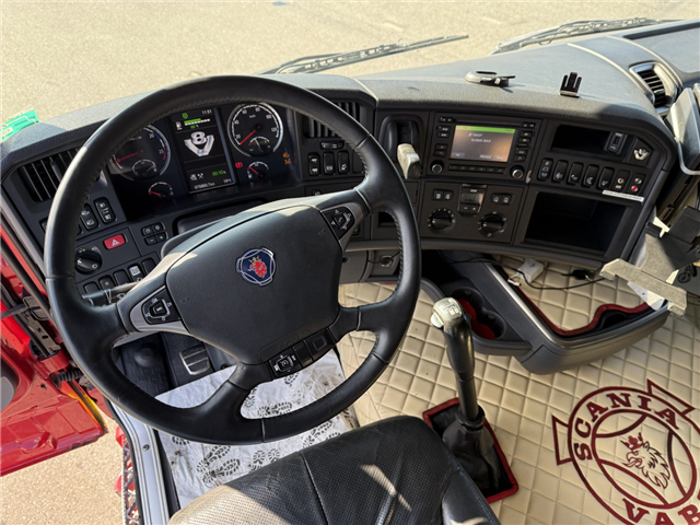 Scania R580 8x4*4 Kesla 21127 Skovbil