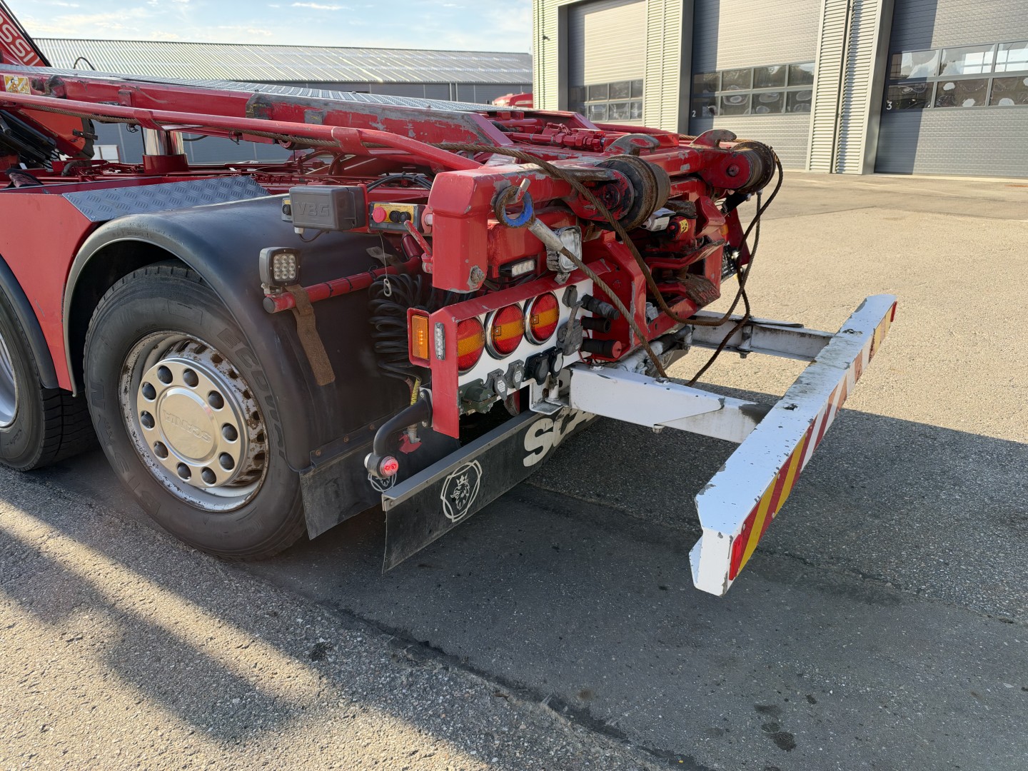 Scania R450 NGS 8x2*6 Fassi F245A 5 udskud wirehejs