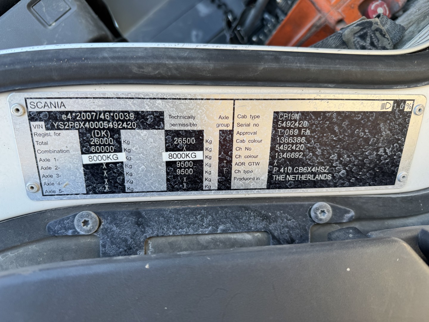 Scania P410 6x4 Liebherr THP 140 H 24 M4 XH Betonpumpe