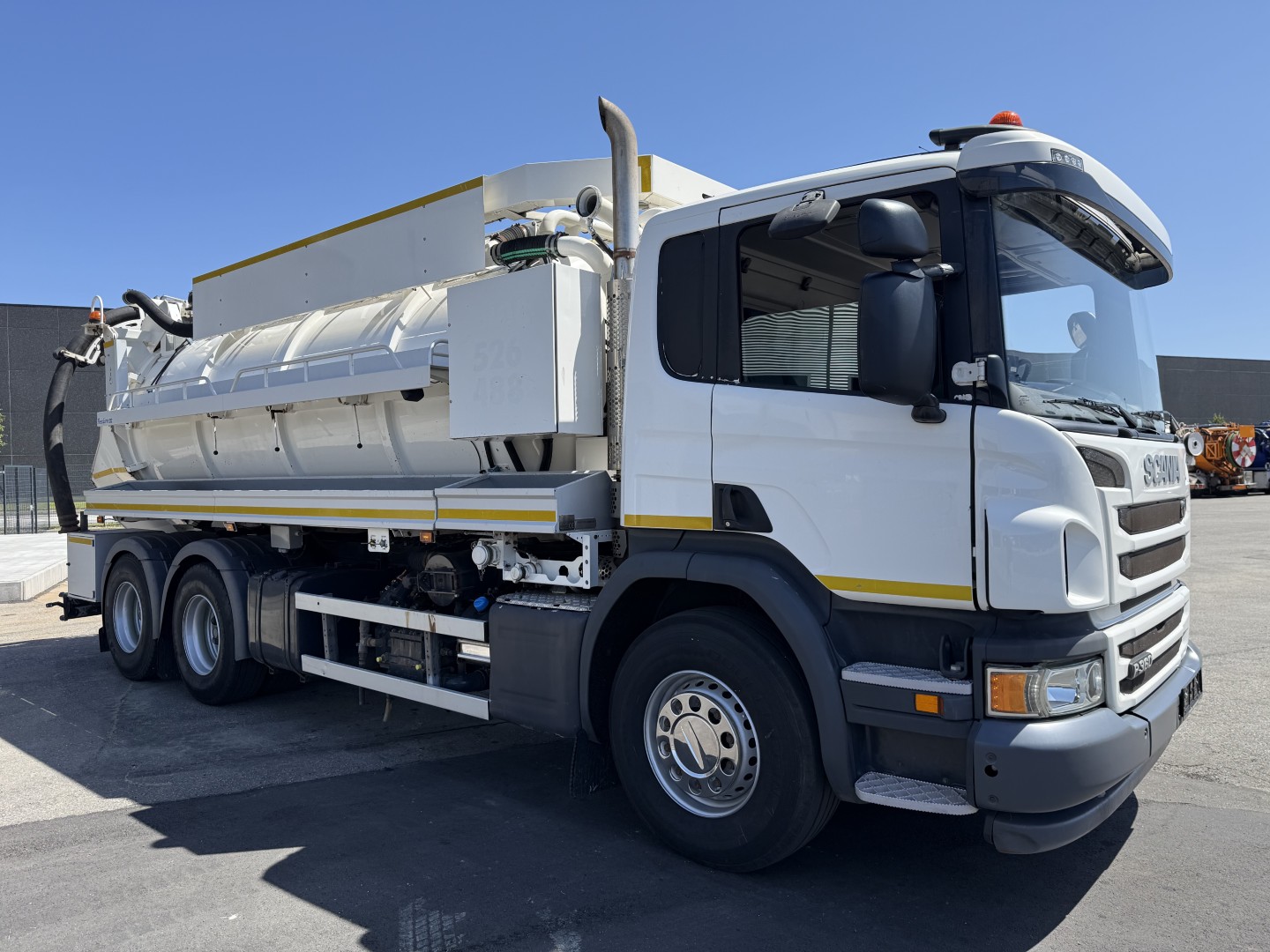 Scania P360 6x4 Hvidtved Larsen Flexline 312 Euro 6