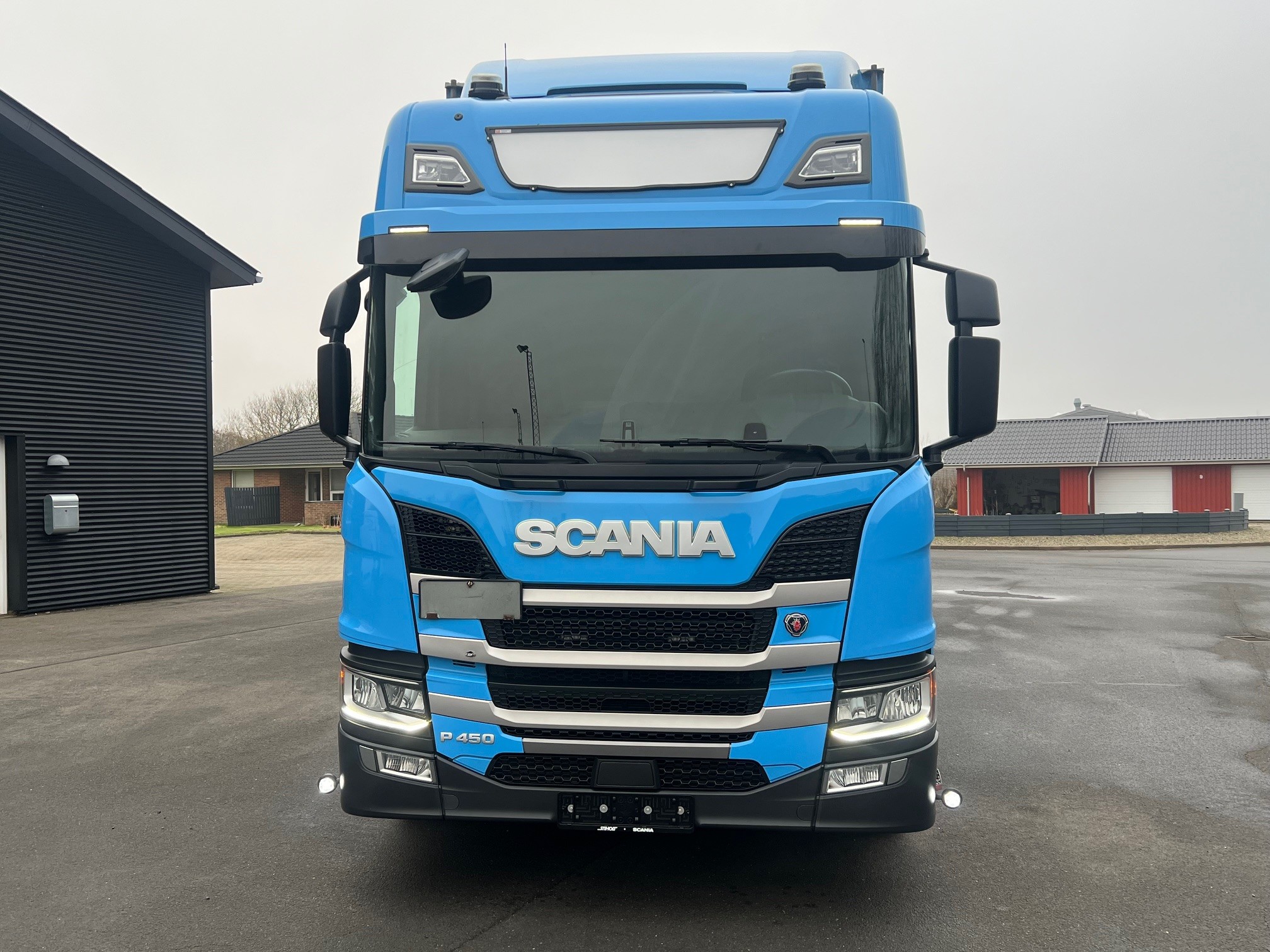 Scania P450 6X2*4 Skydepressning, sovekabine