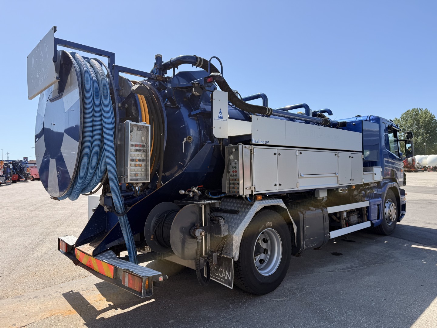 Scania P310 4x2 Hvidtved Larsen Flexline 207