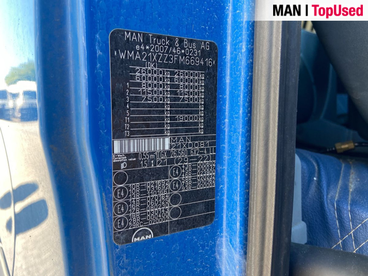 MAN TGX 26.560 6X2-4 LL
