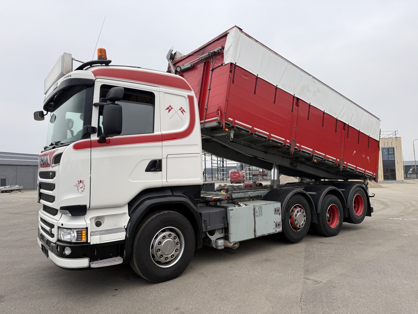 Scania R520 8x2/4 Euro 6 Tipper med EcoTop