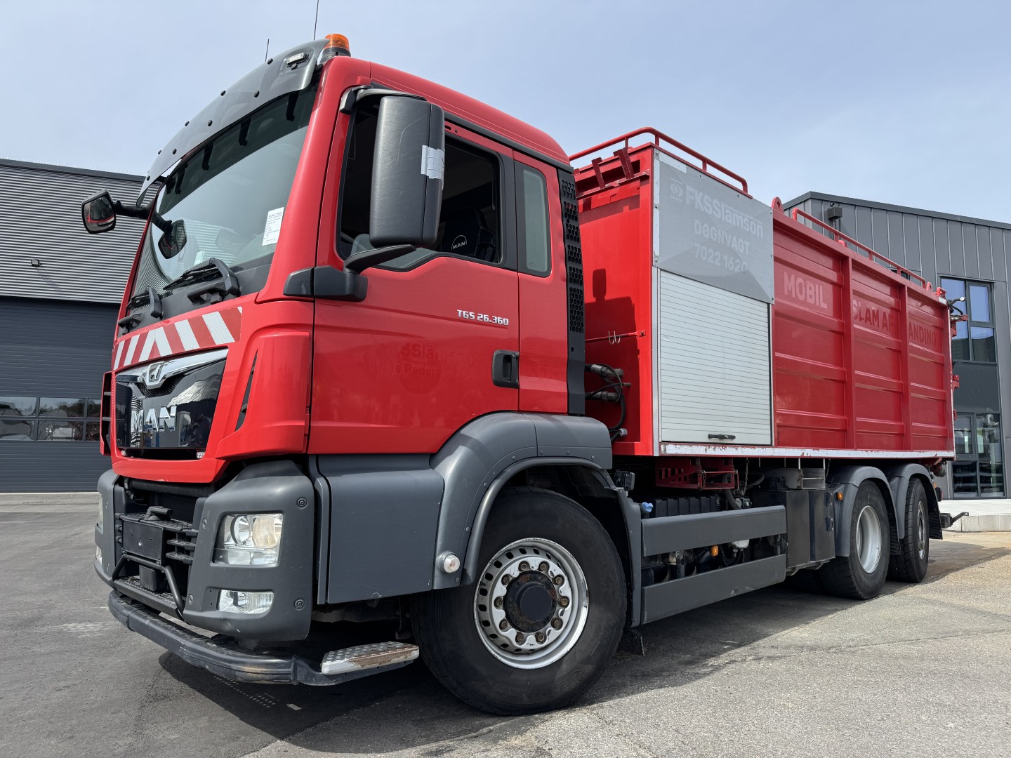 MAN TGS 26.360 6x4H*4 Wiedemann Rustfri ståltank