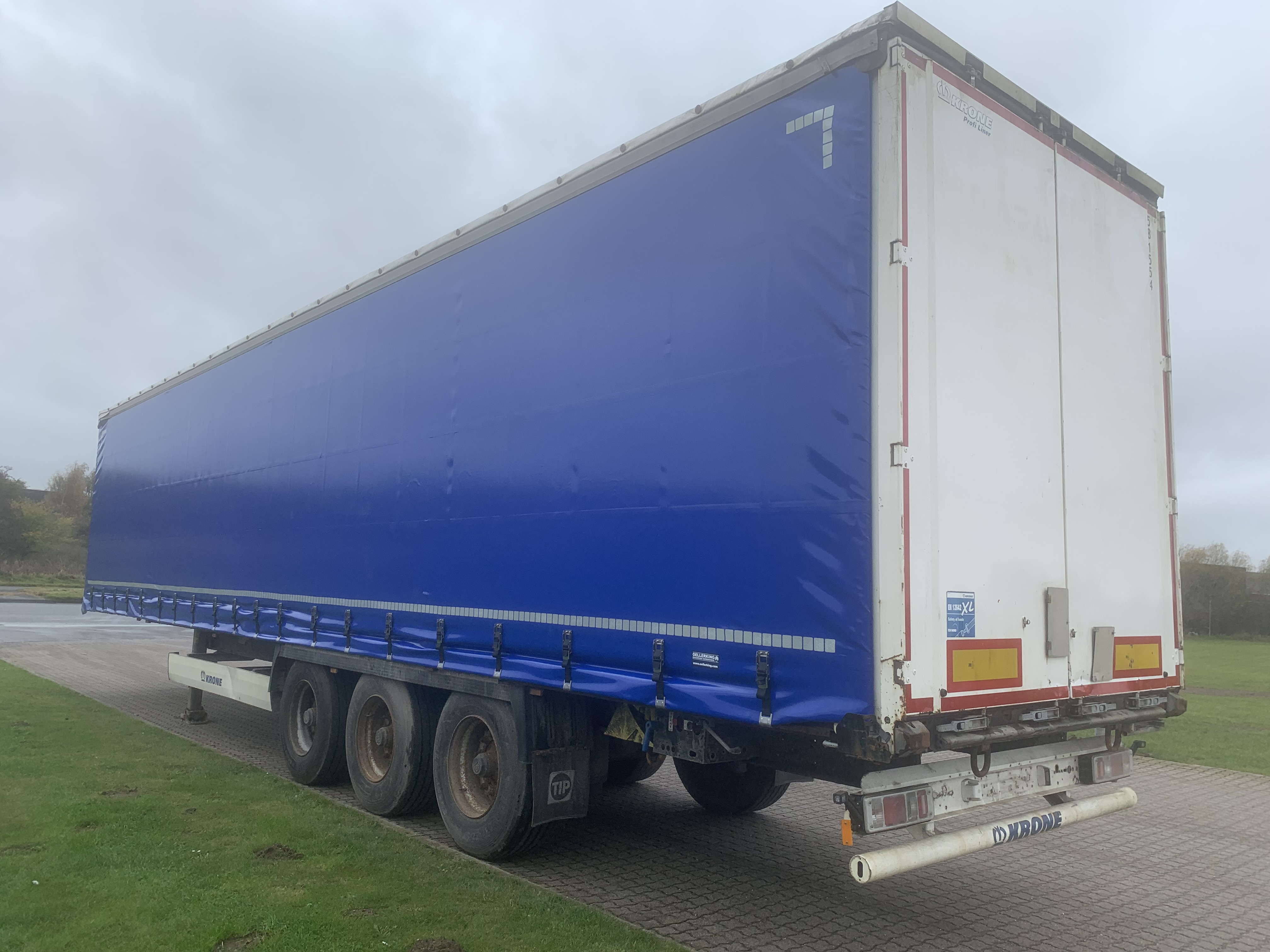 Krone Gardin trailer m. hævetag