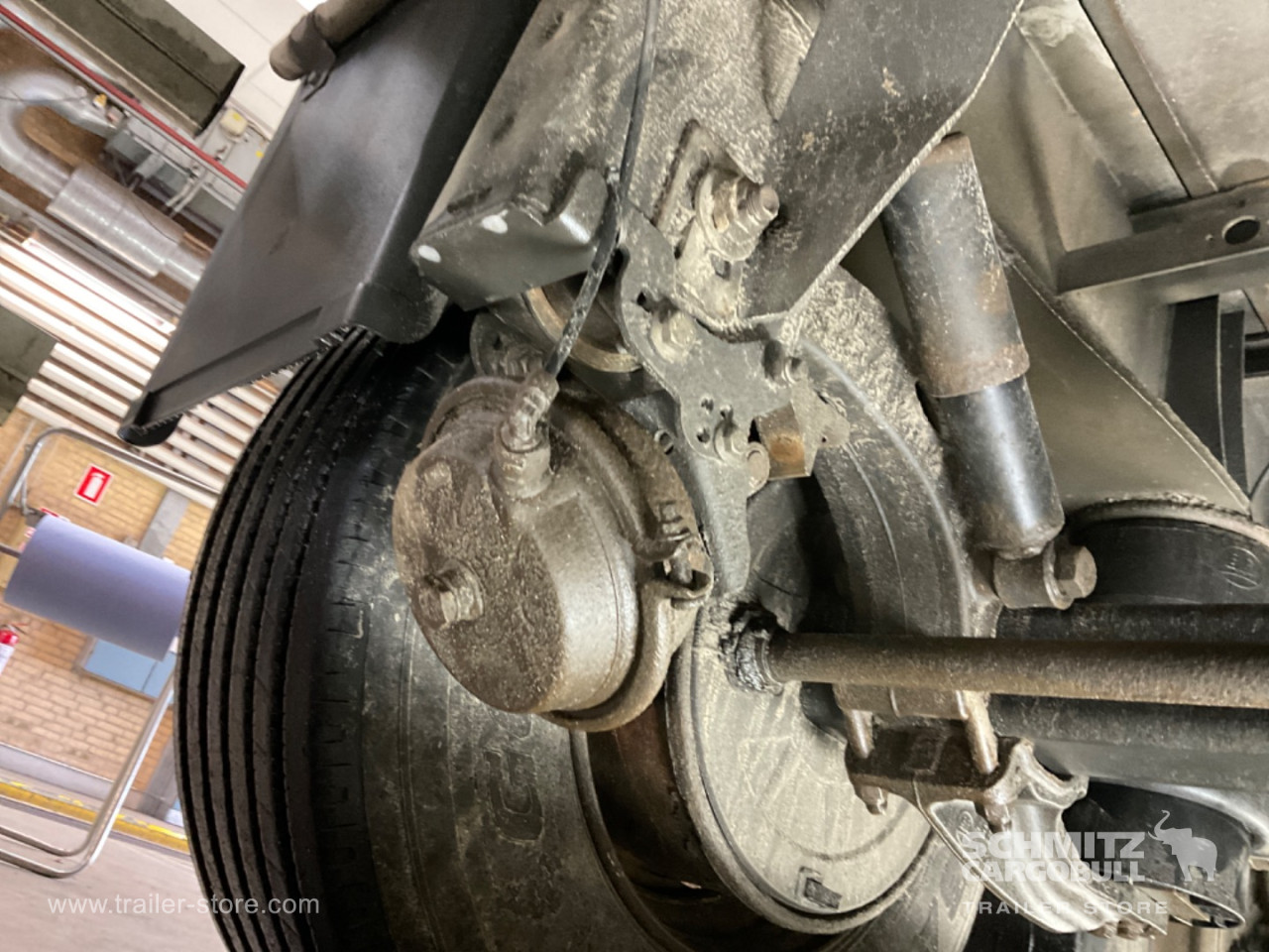 Semi Curtainsider Standard Holder til gaffeltruck