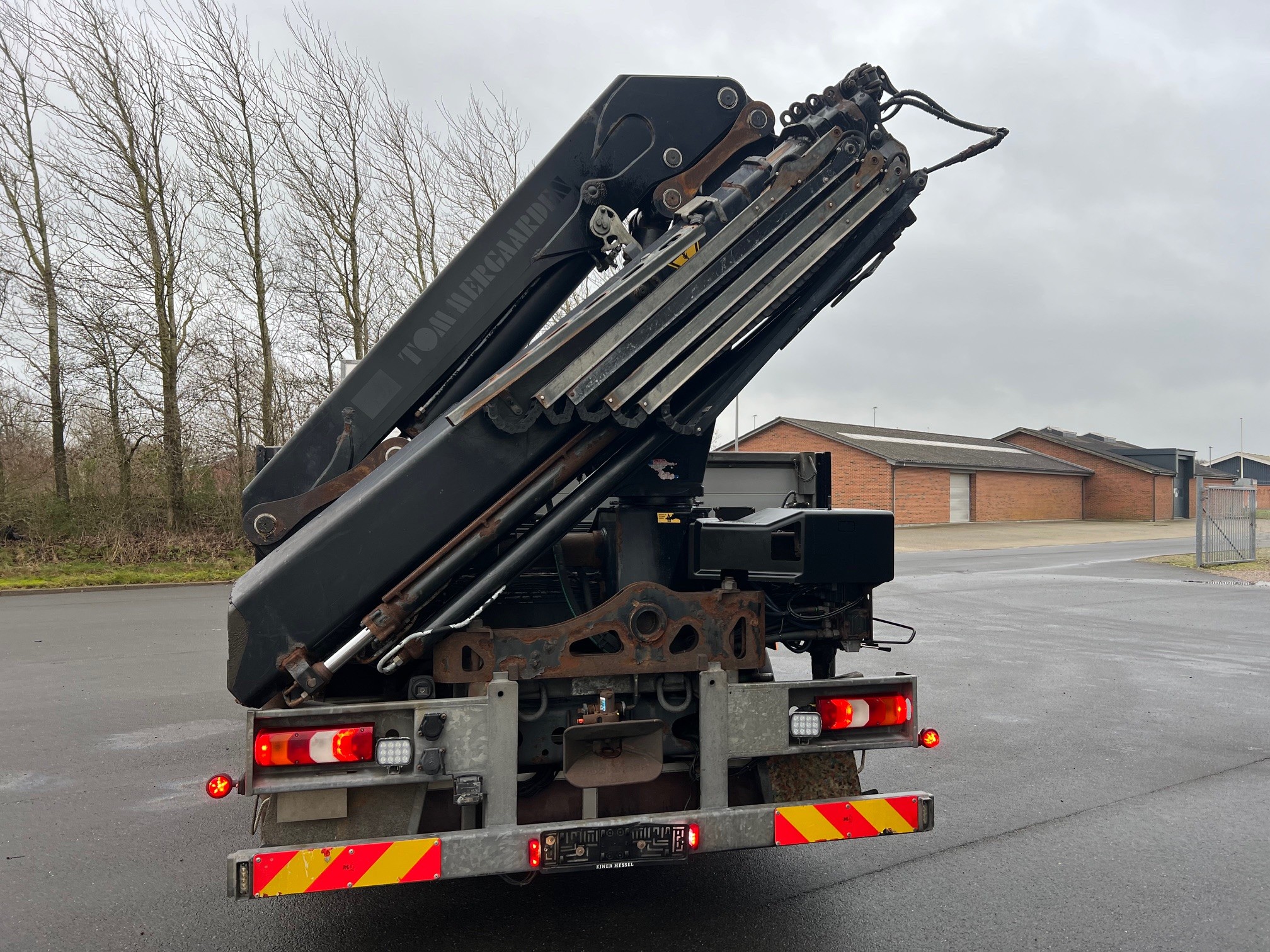 Mercedes 2540 HMF 2120 K5 kran