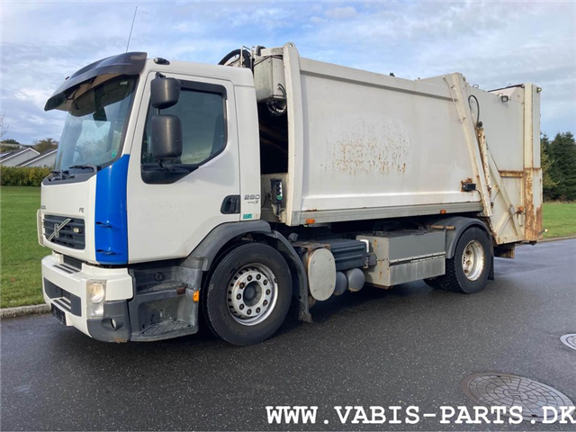 Volvo FE280 Euro5 4X2 med Ros-Roca komprimatoranlæg