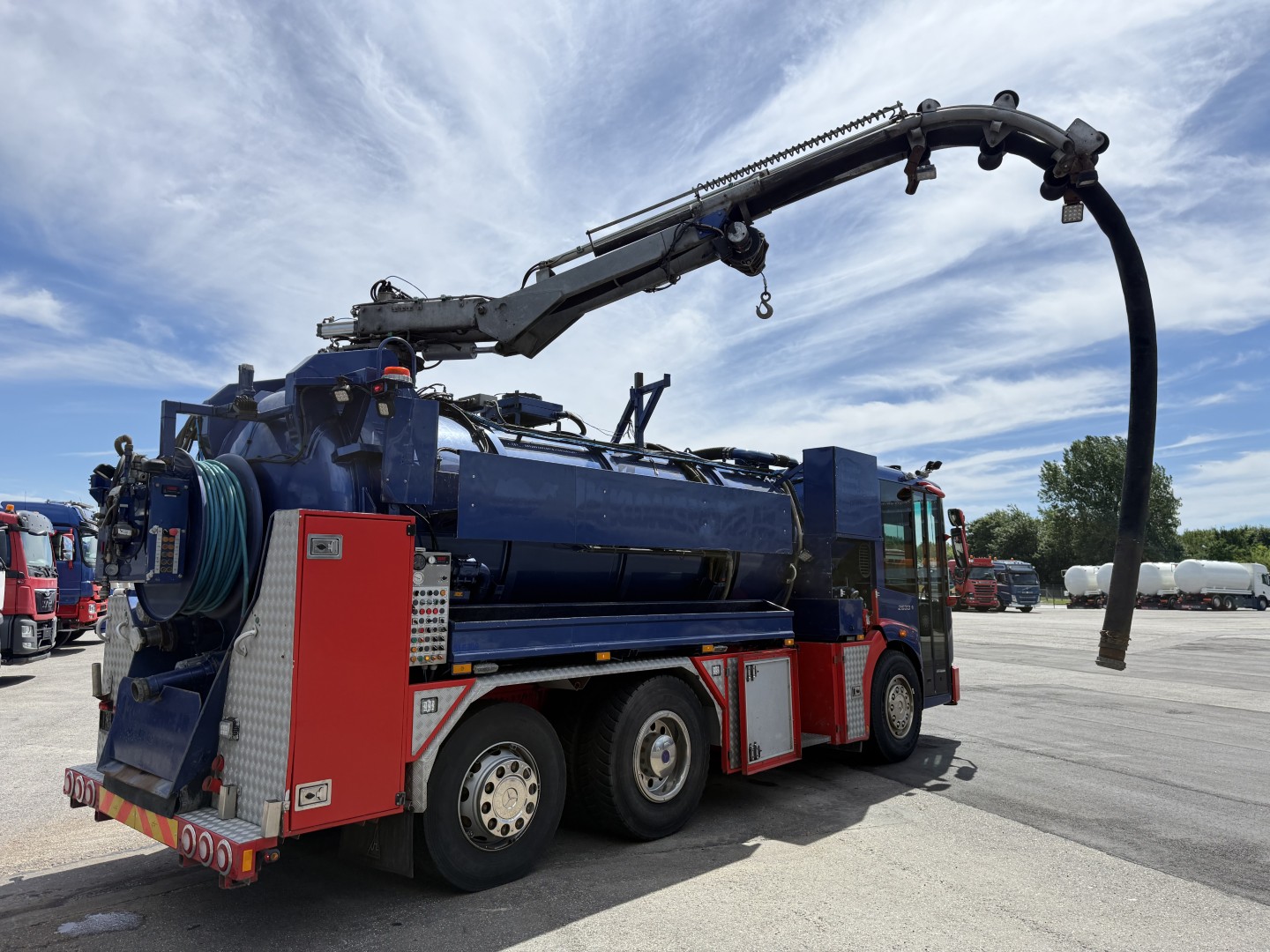 Mercedes Econic 2633 6x2*4 Hvidtved Larsen SLP309 Euro 5