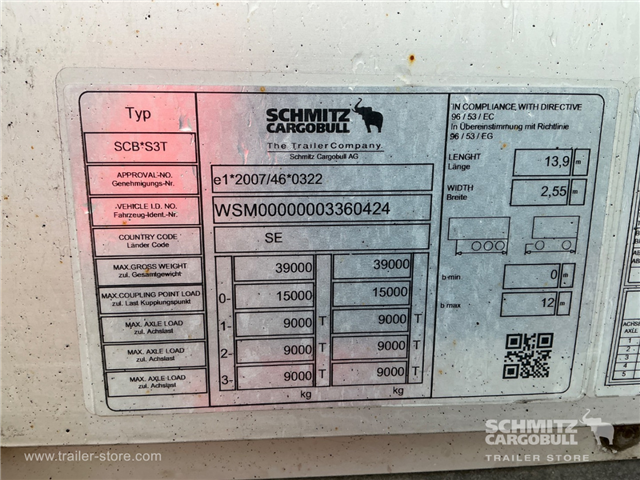 Schmitz Semi Curtainsider Standard
