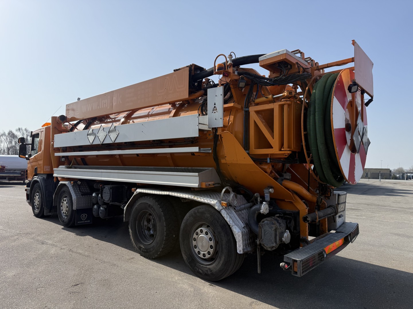 Scania P380 8x2*6 Hvidtved Larsen Flexline 414