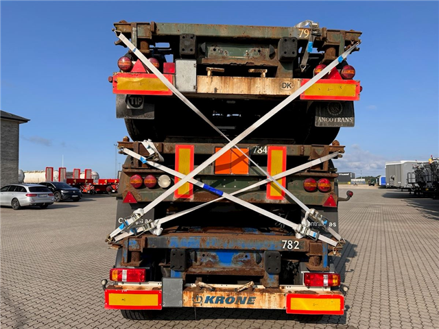 Krone 3 x Multichassis Containerchassis